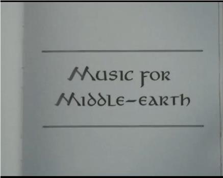 《指环王2》：中土世界的音乐在线观看和下载